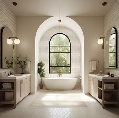 Happy family enjoying new living space created through home additions service.