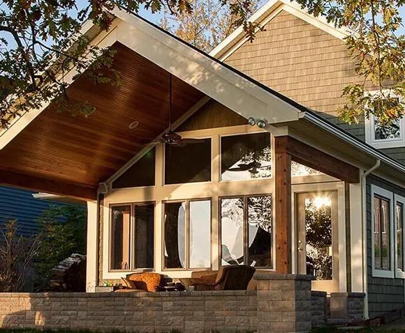 Trusted home expansion contractors a stylish room addition for extra space.