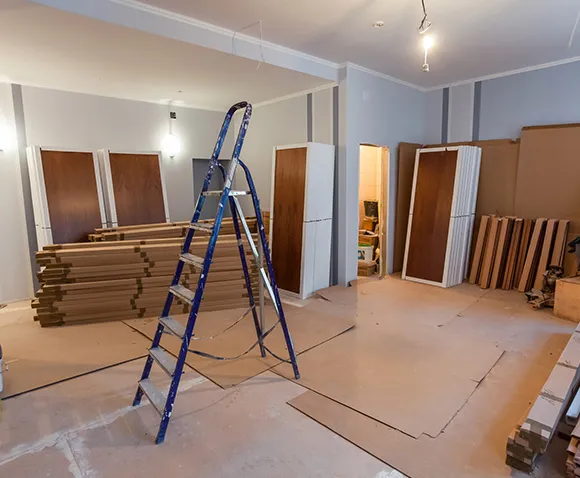 Skilled contractors executing a whole home renovation to enhance functionality and style throughout.